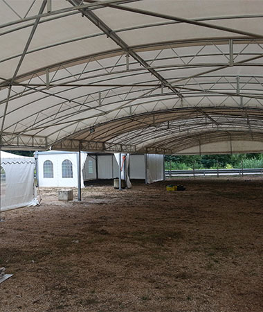 Affitto coperture tunnel
