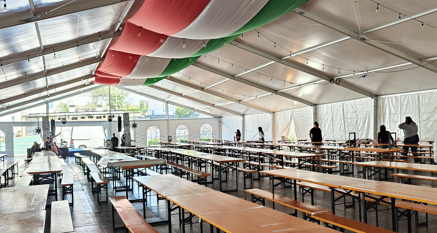 Festa della Birra: Allestimenti completi tra Tendoni e Set Birreria