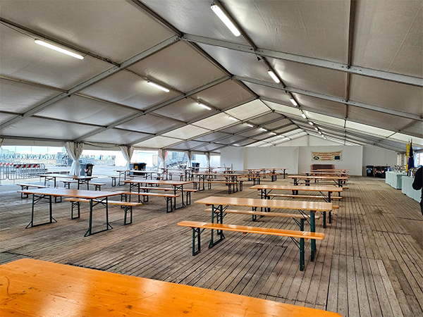Noleggio coperture per feste